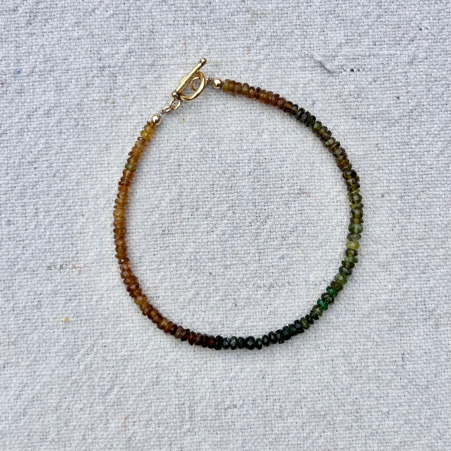 Erica Bracelet - Evergreen Tourmaline
