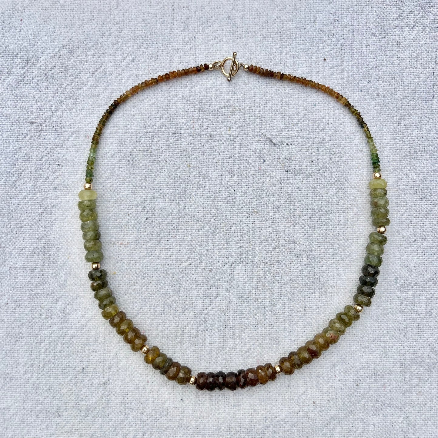 Savannah Necklace - Evergreen Tourmaline