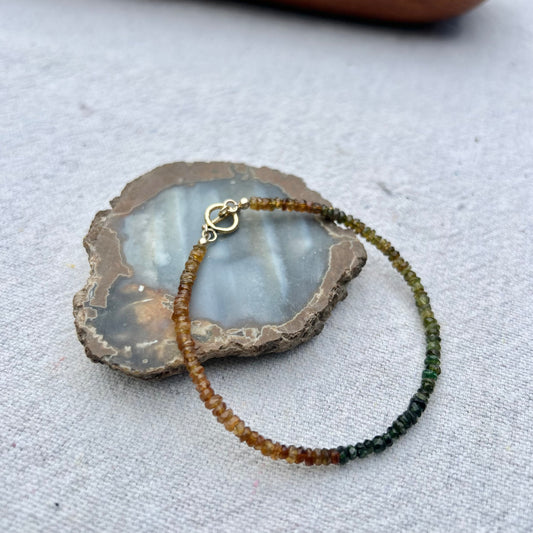 Erica Bracelet - Evergreen Tourmaline