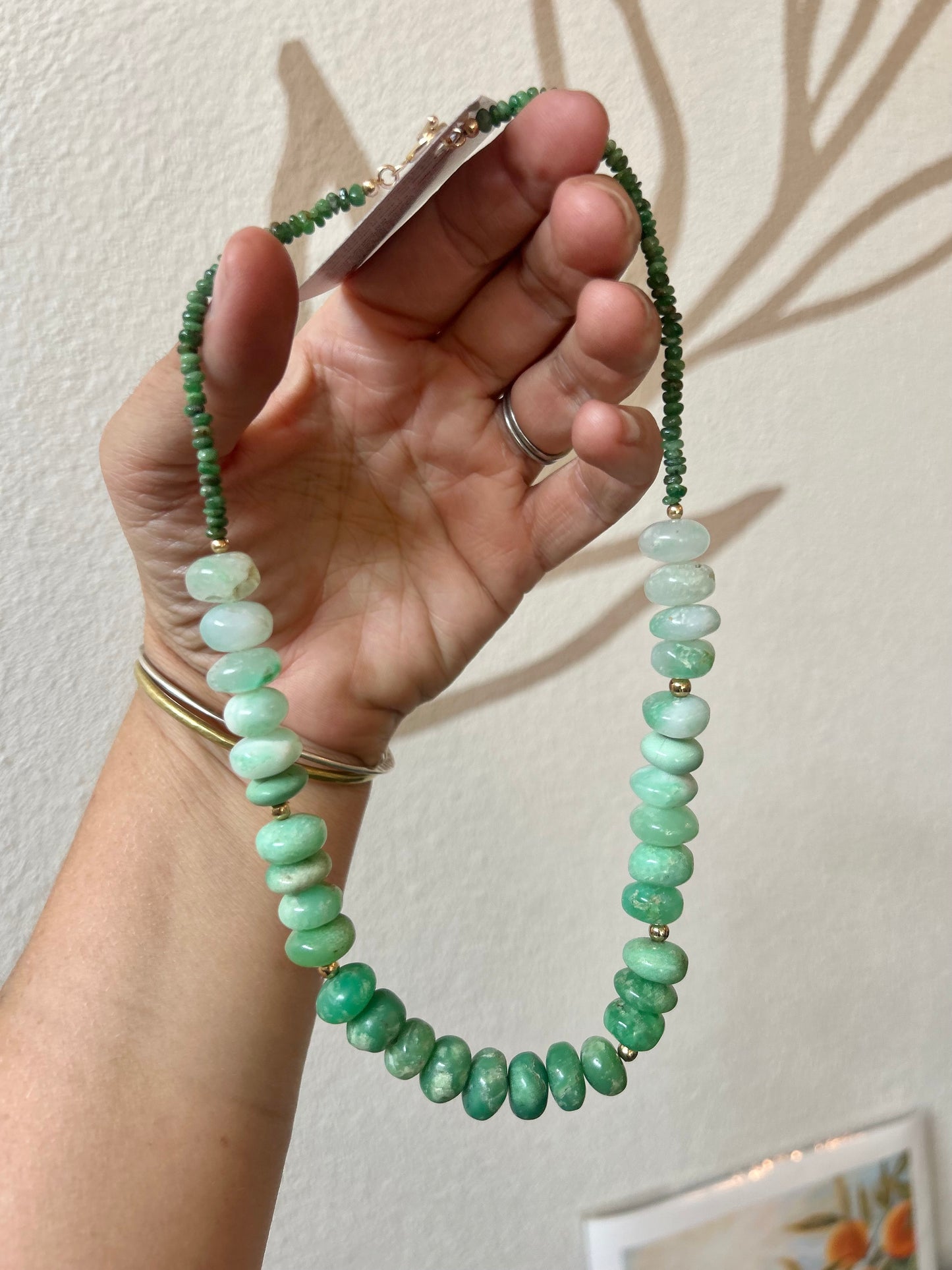 Savannah Necklace - Peruvian Opal