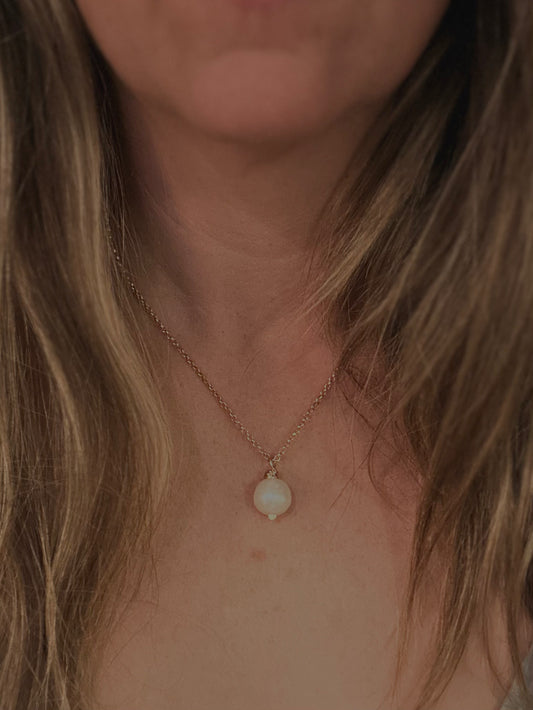 Heather Necklace - Pearl